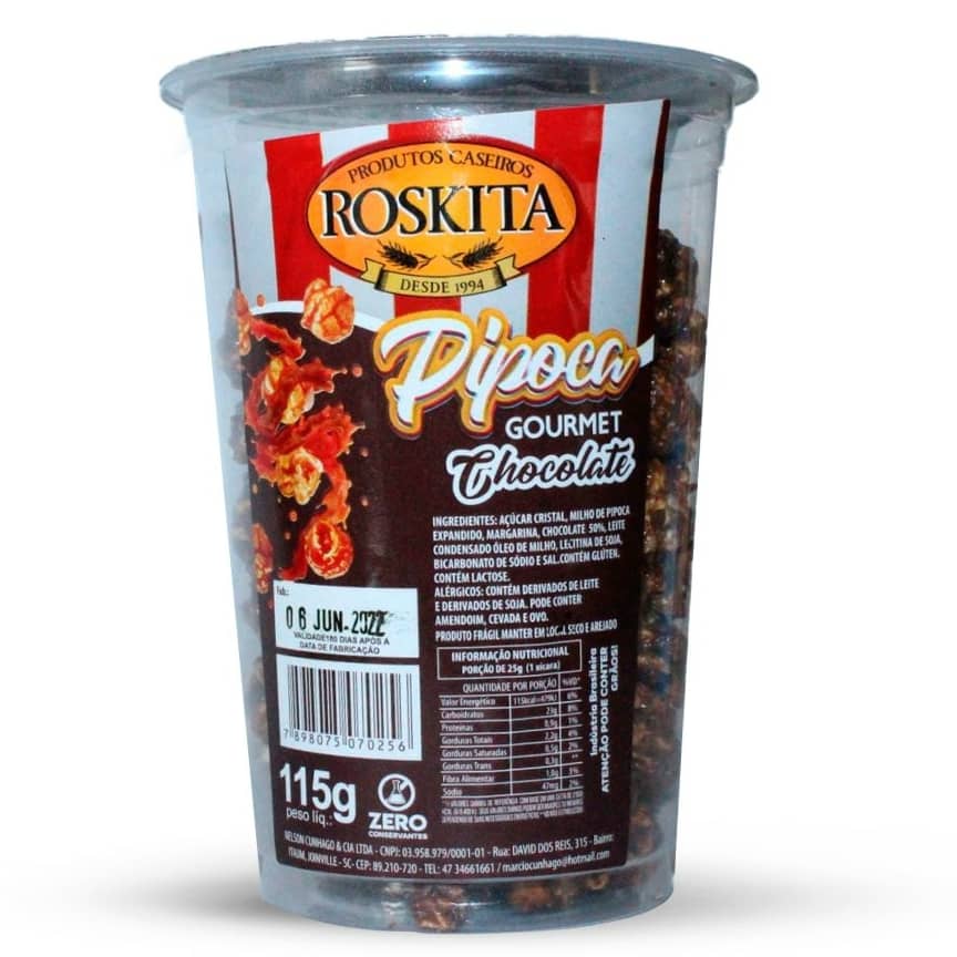 Pipoca GOURMET Chocolate 115g